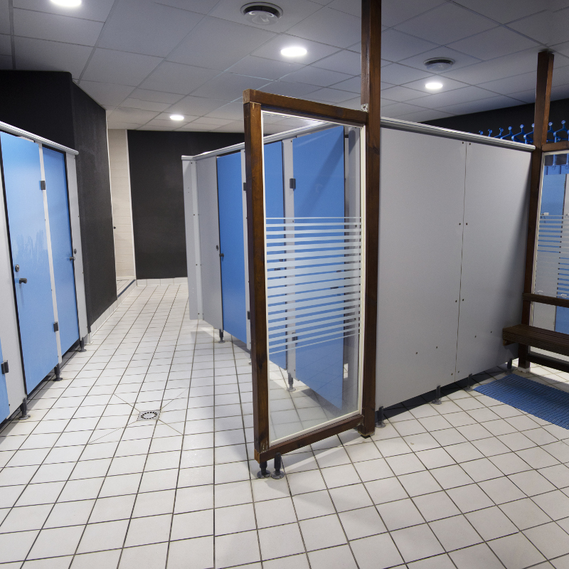 Vestiaires piscine Forméo Bordeaux